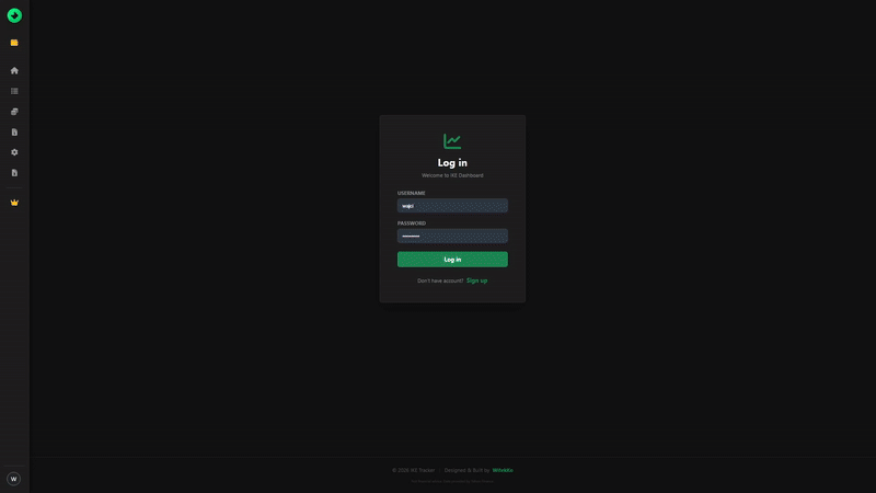 IKE Tracker Django App